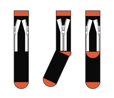 Zip socks 4