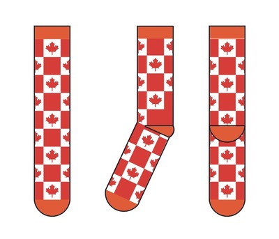 Canada socks 4